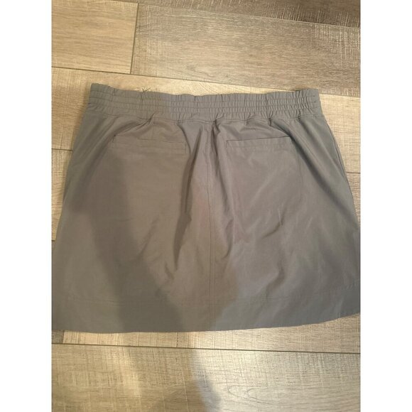 Athleta Womens Gray Skort With Built-In Shorts Size 16 - Picture 6 of 7